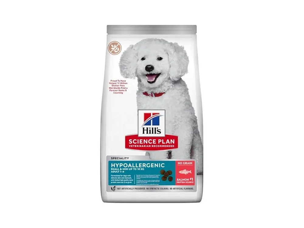 Must-Have Hill‘s Science Plan Canine Adult Hypoallergenic Small & Mini Salmon 1,5 kg