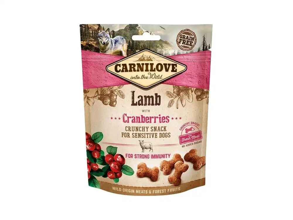 Carnilove Dog Crunchy Snack Lamb with Cranberries with fresh meat 200 g Nejlepší Cena