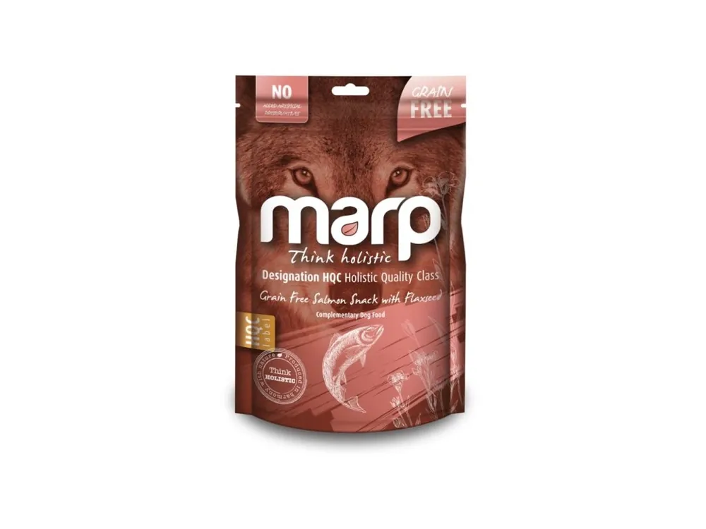Marp Holistic – Lososové pamlsky se lněným semínkem bez obilovin 150g Nejlepší Volba