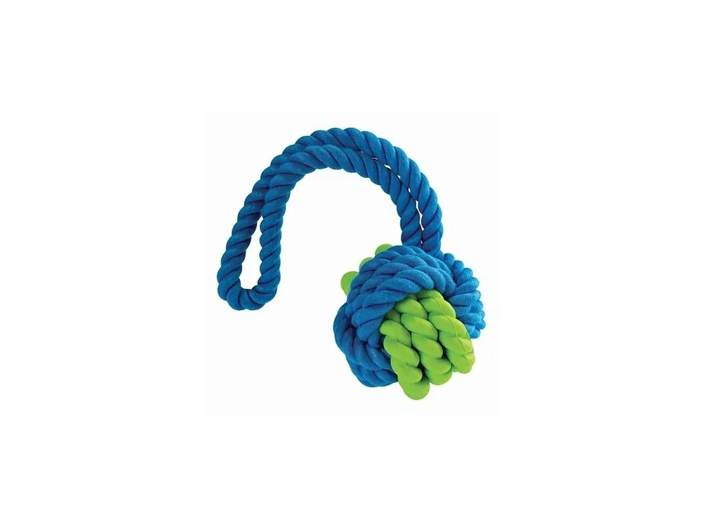 Kombinovaný Monty míč přírodní guma a bavlna s poutkem 9,5/31cm HipHop Aktuální