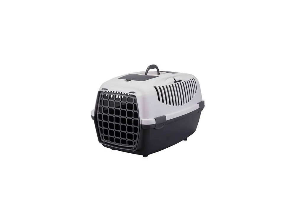 Transportní box CAPRI III 40x38x61cm (max. 12kg) - světle šedá/tmavě šedá Vrácení Zdarma