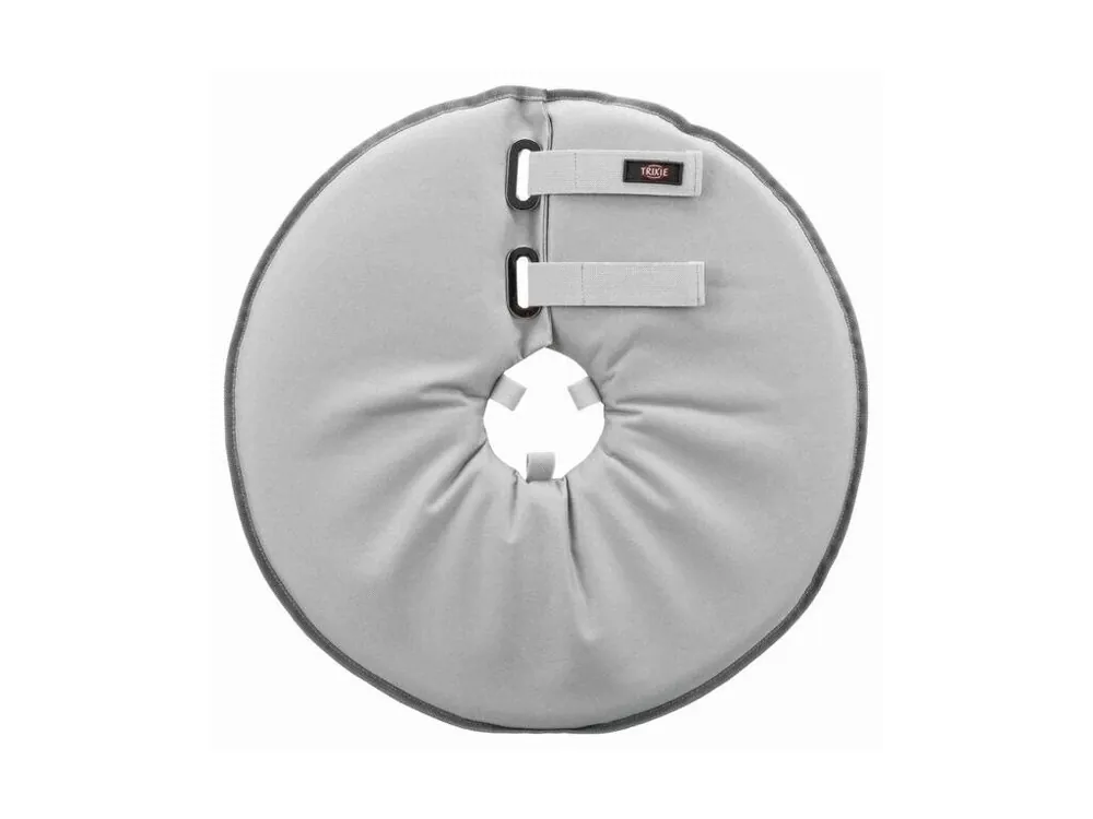 Ověřený Ochranný měkký límec "disk", S 30-34 cm/19,5 cm, polyester/pěna, šedá