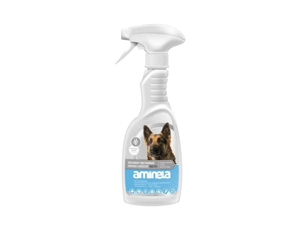 Levný Aminela Clean Ekologický odstraňovač zápachu a nečistot pro psy 500ml