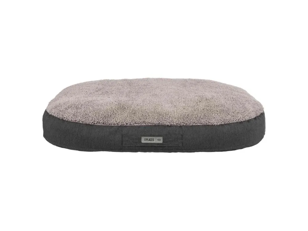 Nejprodávanější Ergonomický polštář BENDSON, oválný, 80 x 55 cm, tmavošedá/světlešedá