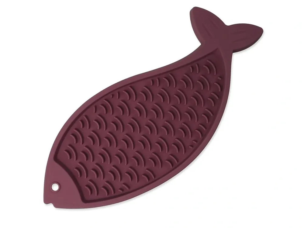 Must-Have Podložka lízací Epic Pet Lick&Snack ryba pastelová fialová 28x11,5cm