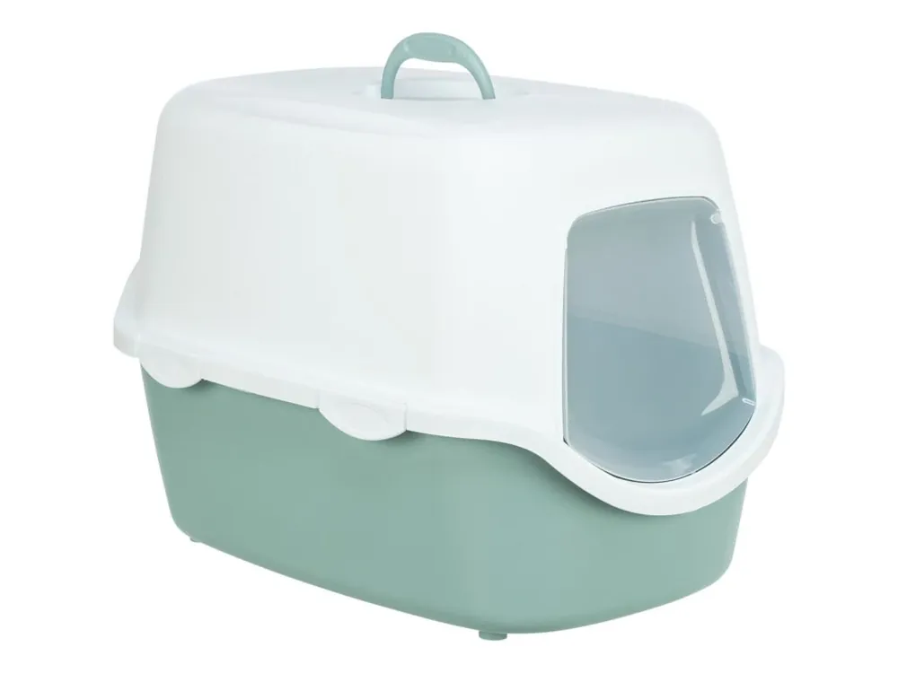 Sleva WC VICO kryté s dvířky, bez filtru 40 x 40 x 56 cm, šalvějová/bílá