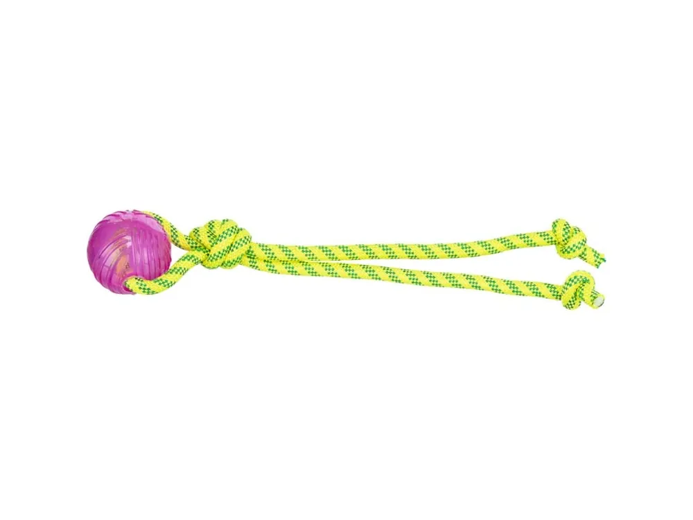 Aqua Toy lano s gumovým míčkem, plovoucí, ø 6 × 40 cm, polyester/TPR Nakupujte Hned