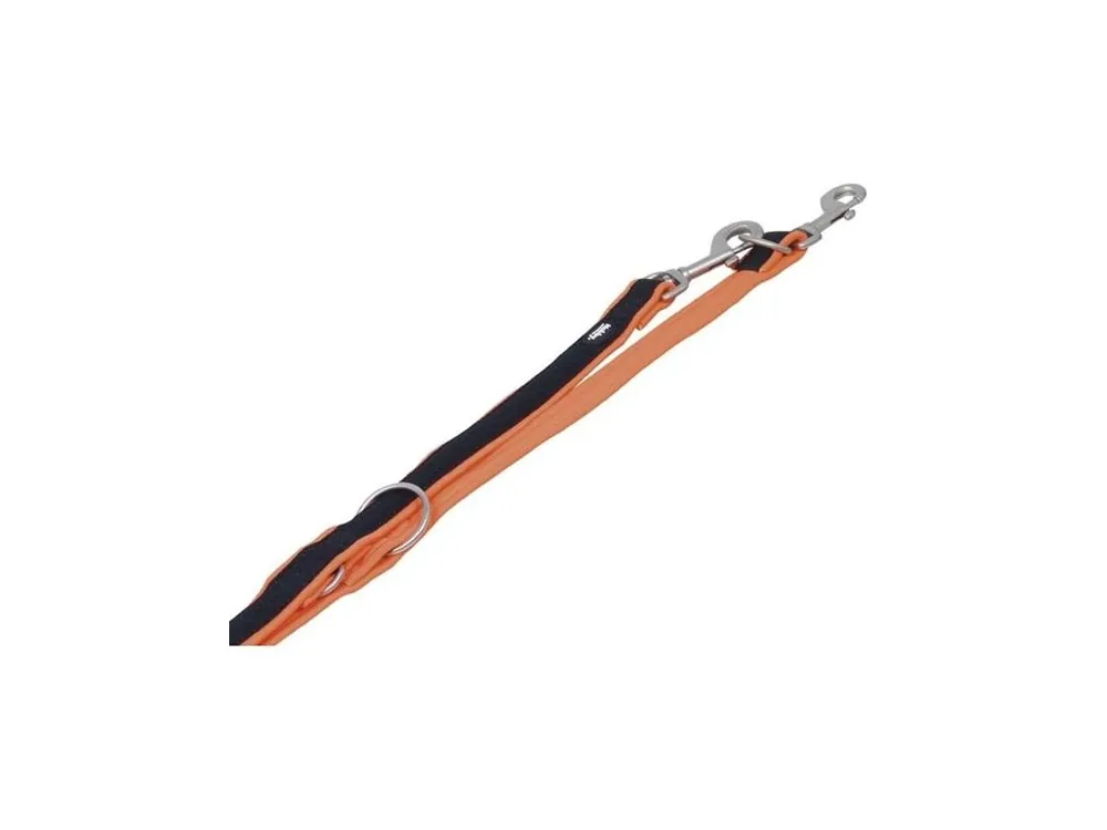 Pouze Dnes Vodítko nylon Mesh Preno přepínací 200cm x 15-20mm oranžové Nobby