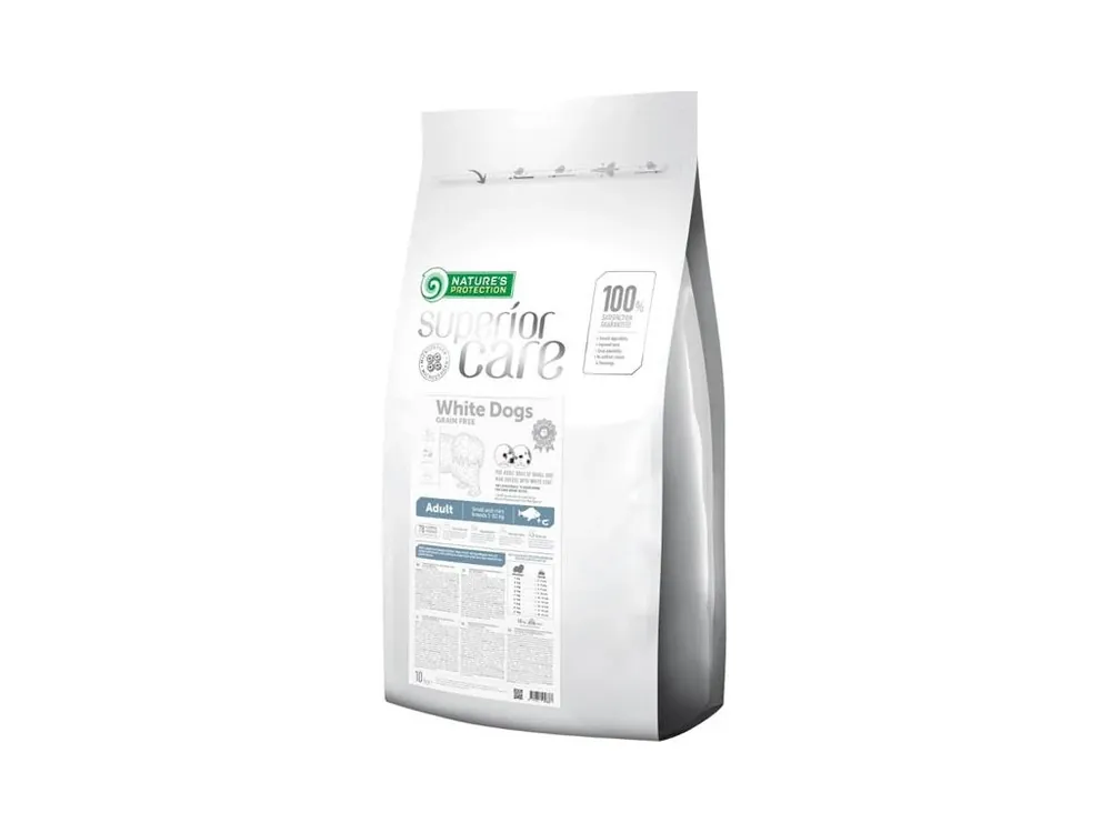 Nature‘s Protection Dog Dry Superior Adult SB White Wh Fish 10 kg Vysoce Kvalitní