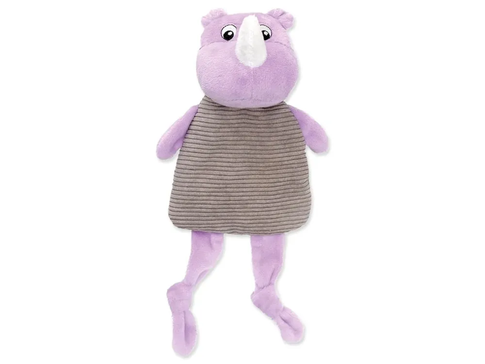 Hračka Have a Pet Rusty nosorožec, plyšová šustící fialová 29,5 cm Akční Cena