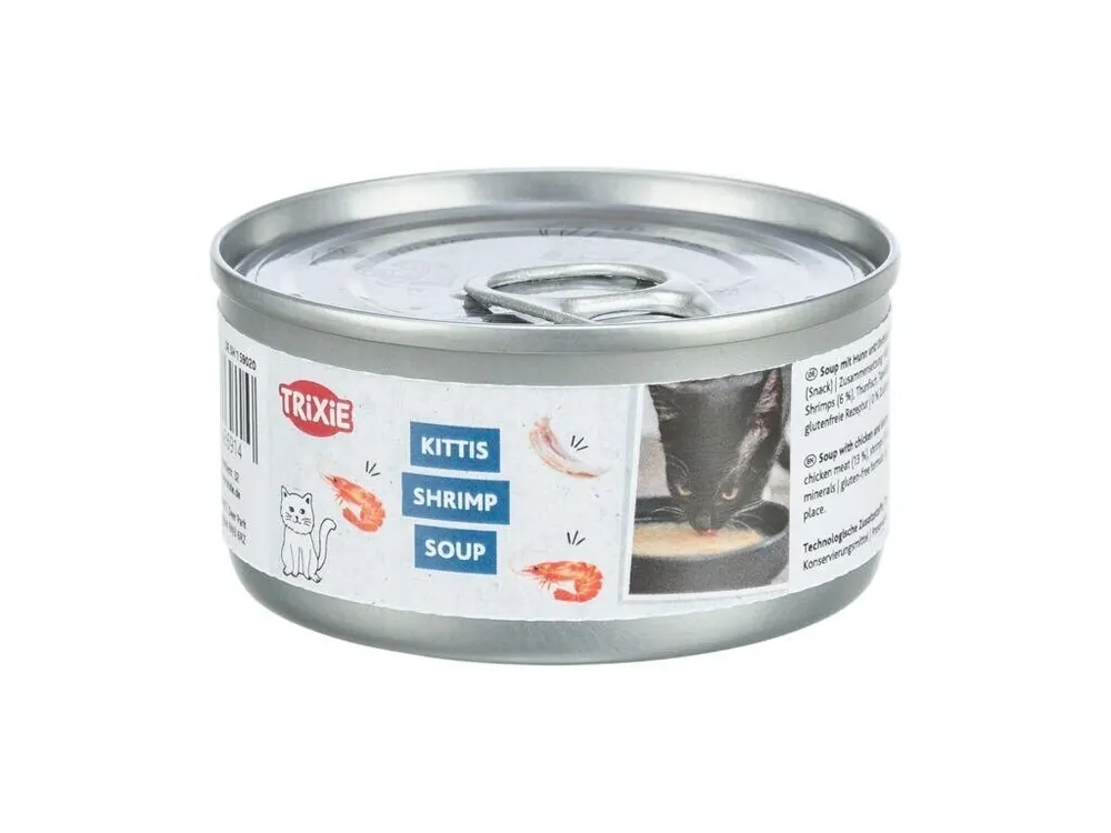 Výhodná Nabídka Shrimp Soup krevety & kuře - tekutý pamlsek pro kočky, (BAL 4 x 80 g)