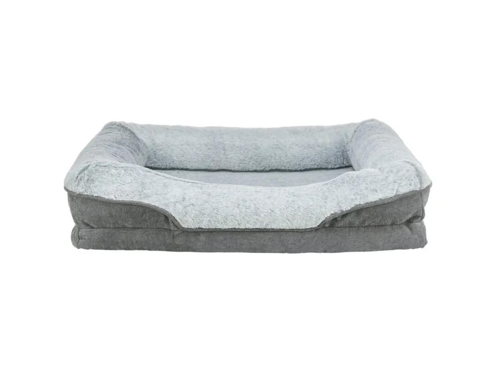 Vital Bed LINO, ortopedický obdélníkový pelech, šedá/světlešedá Ověřený
