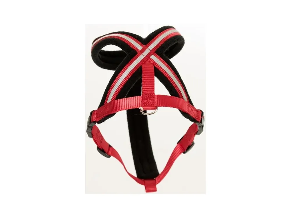 Akce Postroj nylon Comfy červeno/černý Company of Animals 2 XX Small
