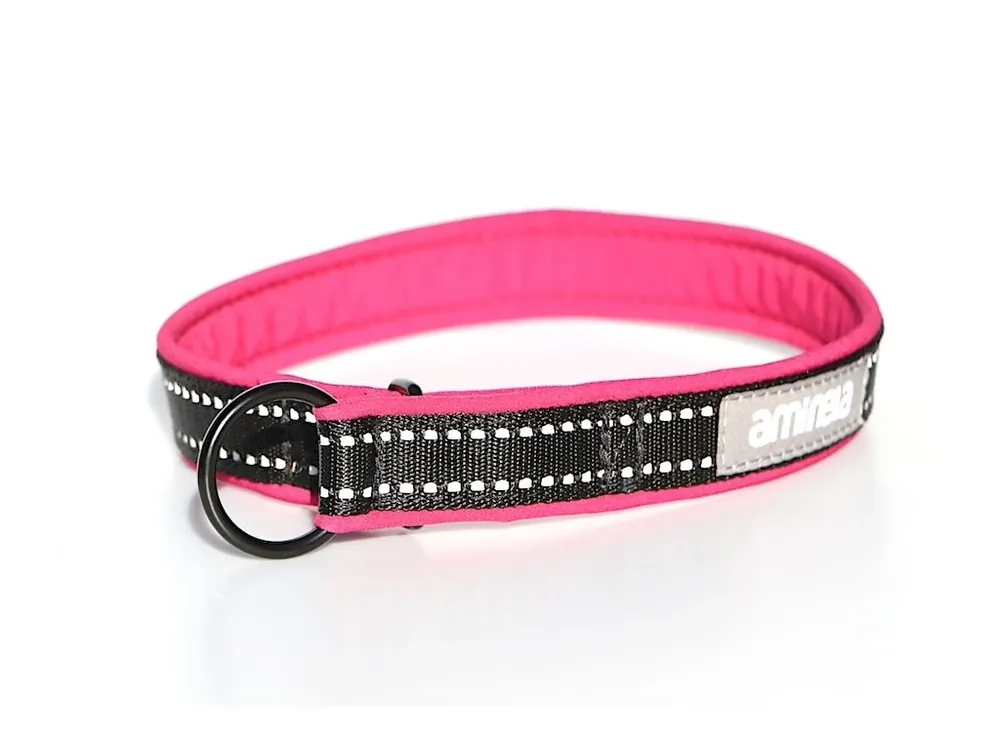 Aminela obojek polostahovací Sport & City 25mm/48cm + 5cm - malinová Zlevněný