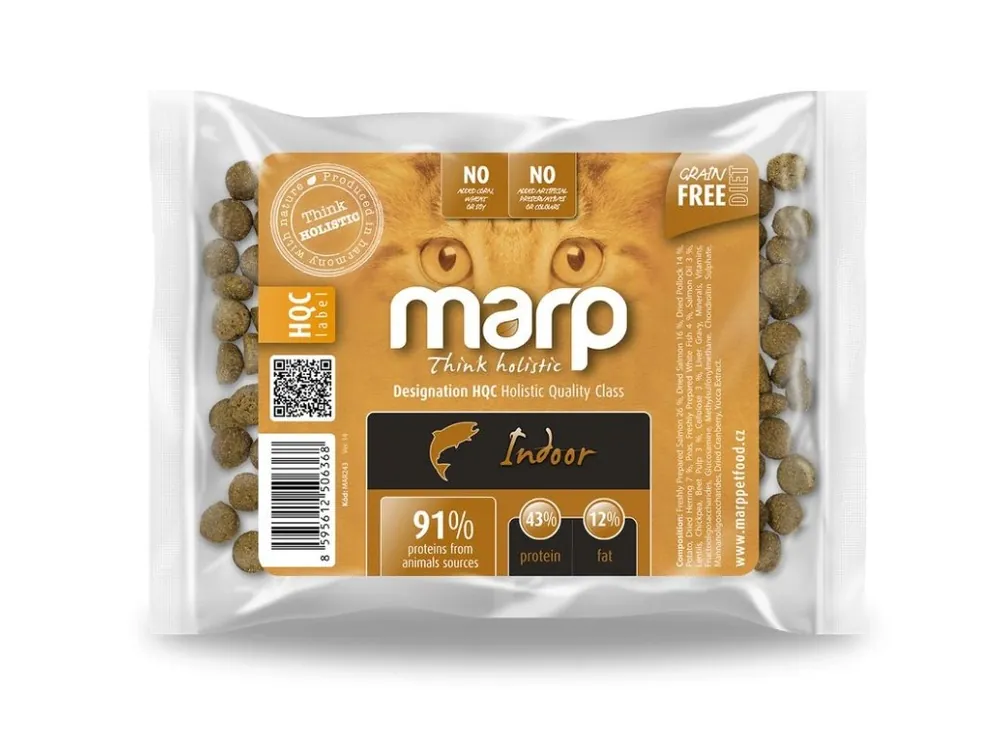 Marp Holistic Indoor CAT - pro dospělé a starší kočky vzorek 70 g Akční Nabídka