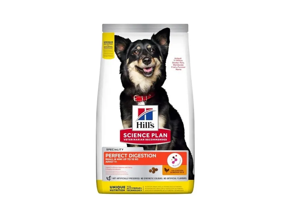 Autentický Hill‘s Science Plan Canine Perfect Digestion Small & Mini 1,5 kg