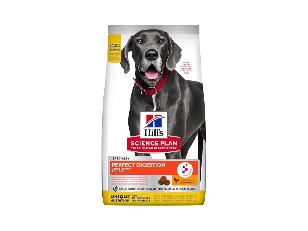 Vrácení Zdarma Hill‘s Science Plan Canine Perfect Digestion Large Breed 14 kg