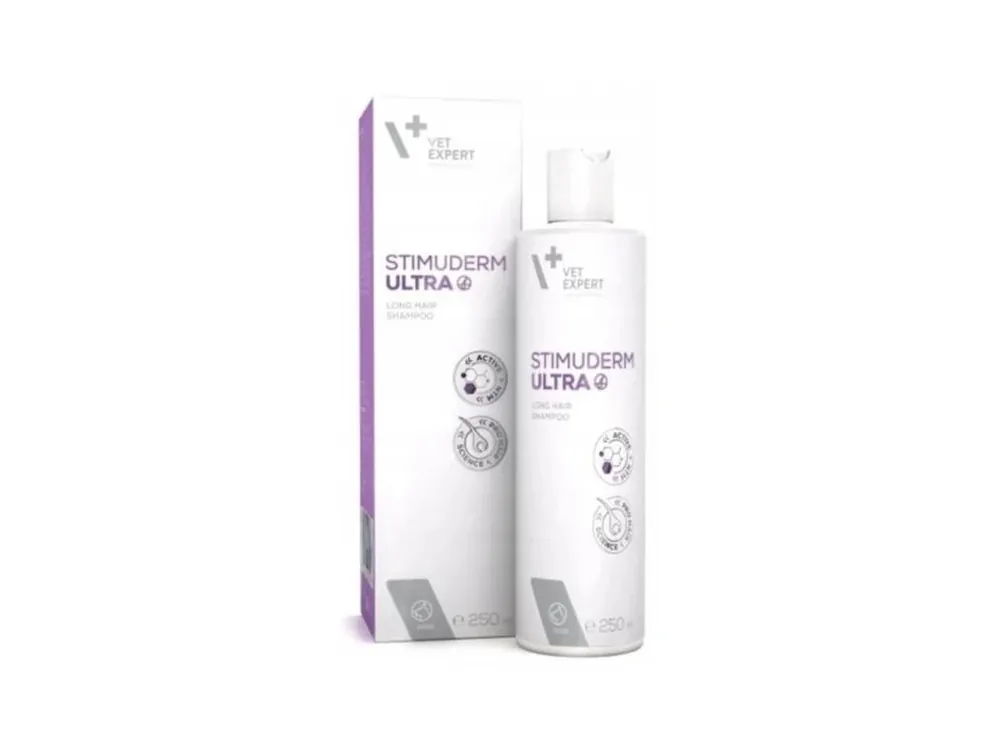 VetExpert Stimuderm Ultra šampon pro psy s dlouhou srstí 250 ml Novinka