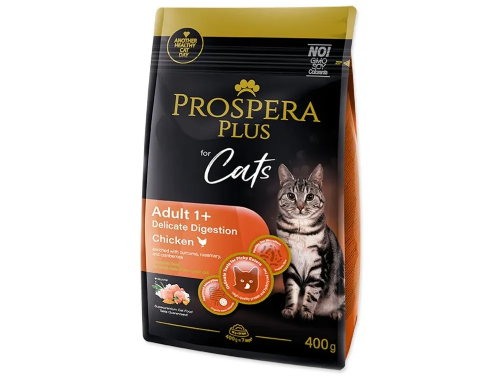 Pouze Dnes Krmivo Prospera Plus Adult 1+ Chicken Delicate Digestion 0,4kg