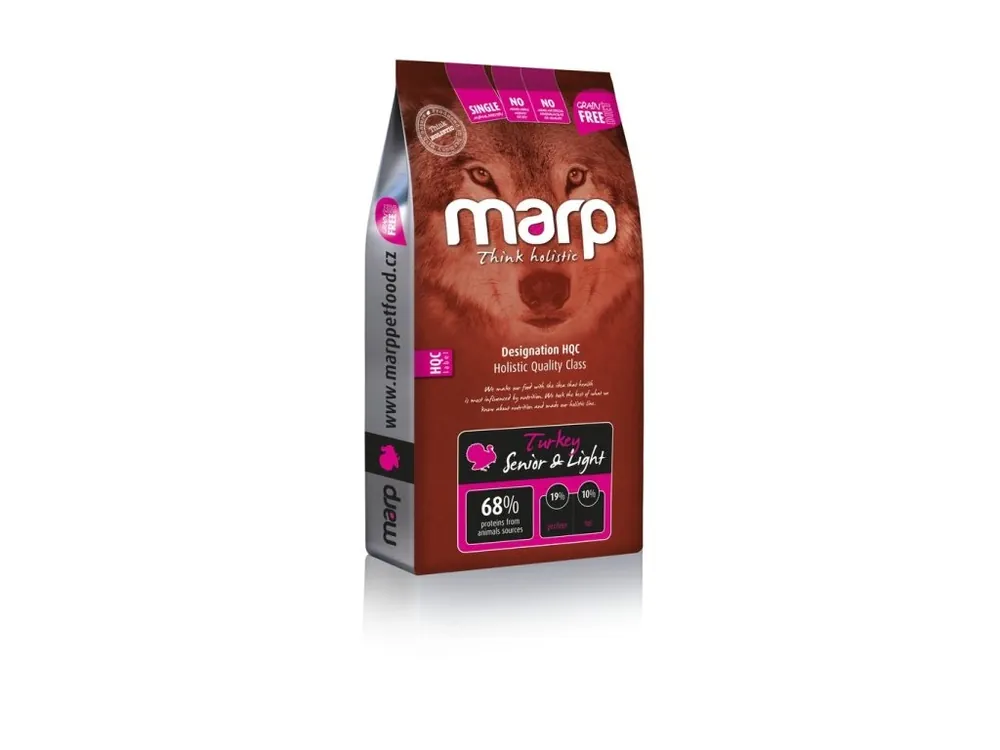 Tovární Cena Marp Holistic Turkey S&L - krůtí senior&light bez obilovin 12kg