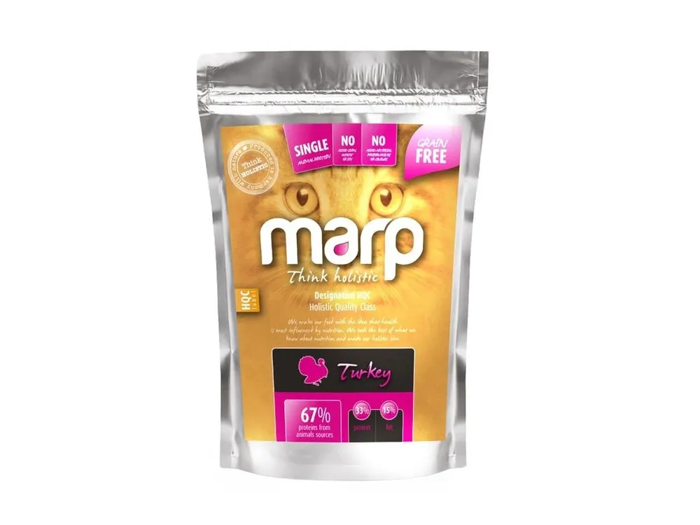 Marp Holistic Turkey CAT - krůtí bez obilovin pro kočky 0,5kg Sleva