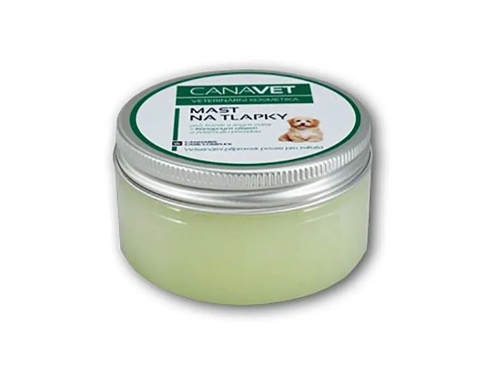 CANAVET mast na tlapky s přísadou Canabis Care Complex 100 ml Bezpečná Platba