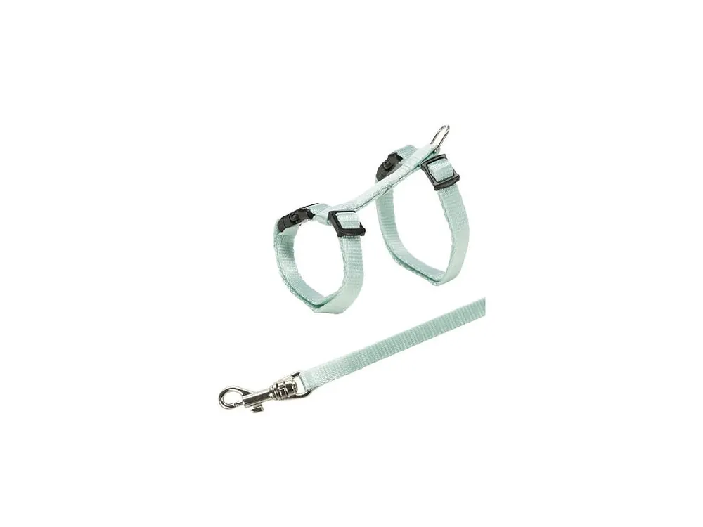 Bezpečná Platba Nylonový postroj pro koťata jednobarevný 19-31cm/8mm TRIXIE