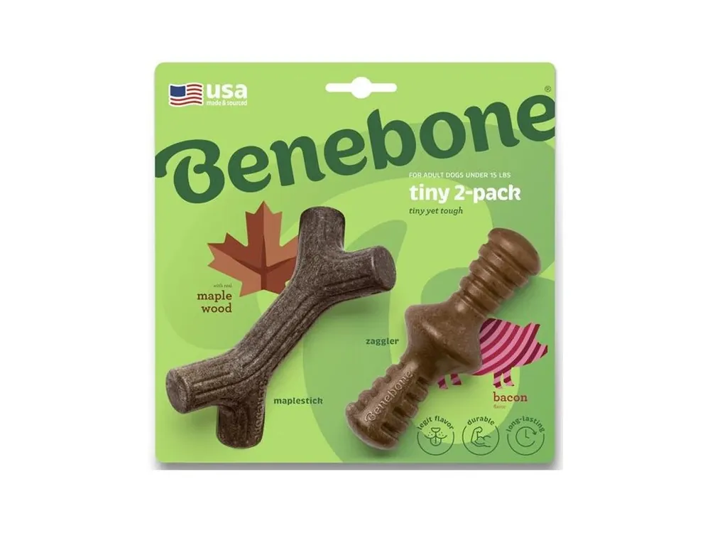 Benebone Maplestick (javor) Zaggler (slanina) vel. XS (2 ks) Horká Nabídka