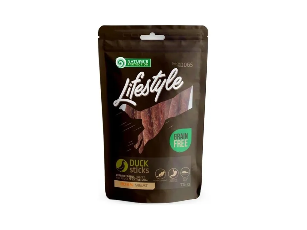 Nature‘s Protection Dog snack Lifestyle kachní tyčinky 75 g Odeslání Ihned