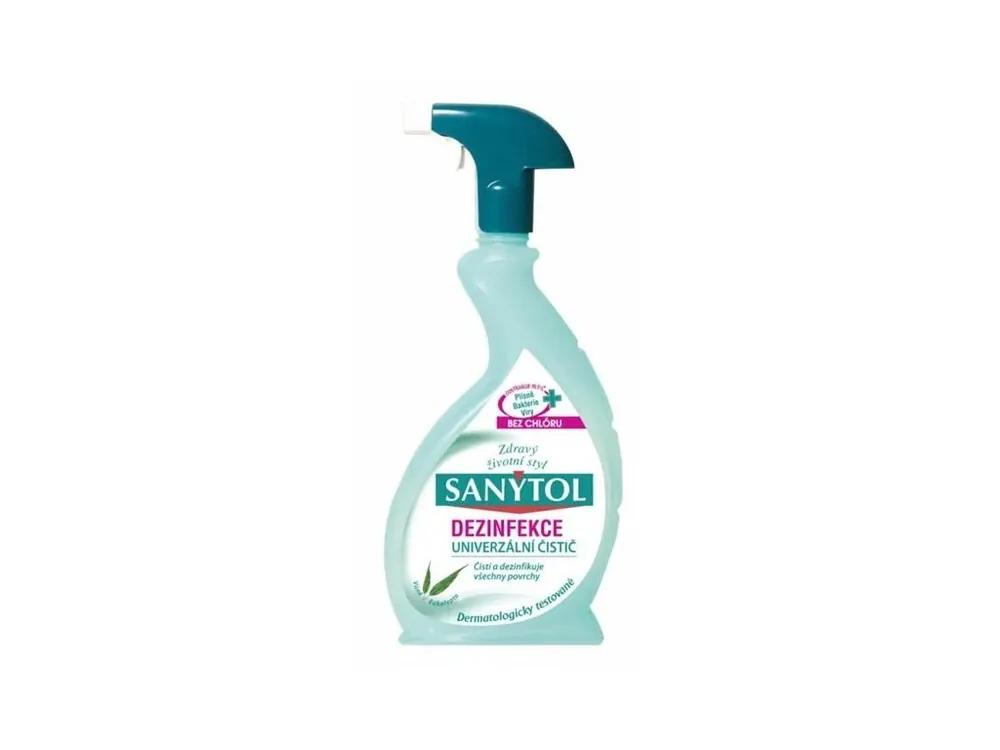 Horká Nabídka Sanytol dezinfekce univerzální čistič eukalypt - sprej 500 ml