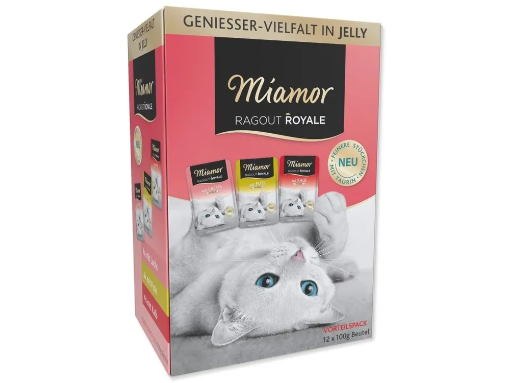 Kapsička Miamor Ragout Royale Adult v želé Multi 4x3x100g Cenová Bomba