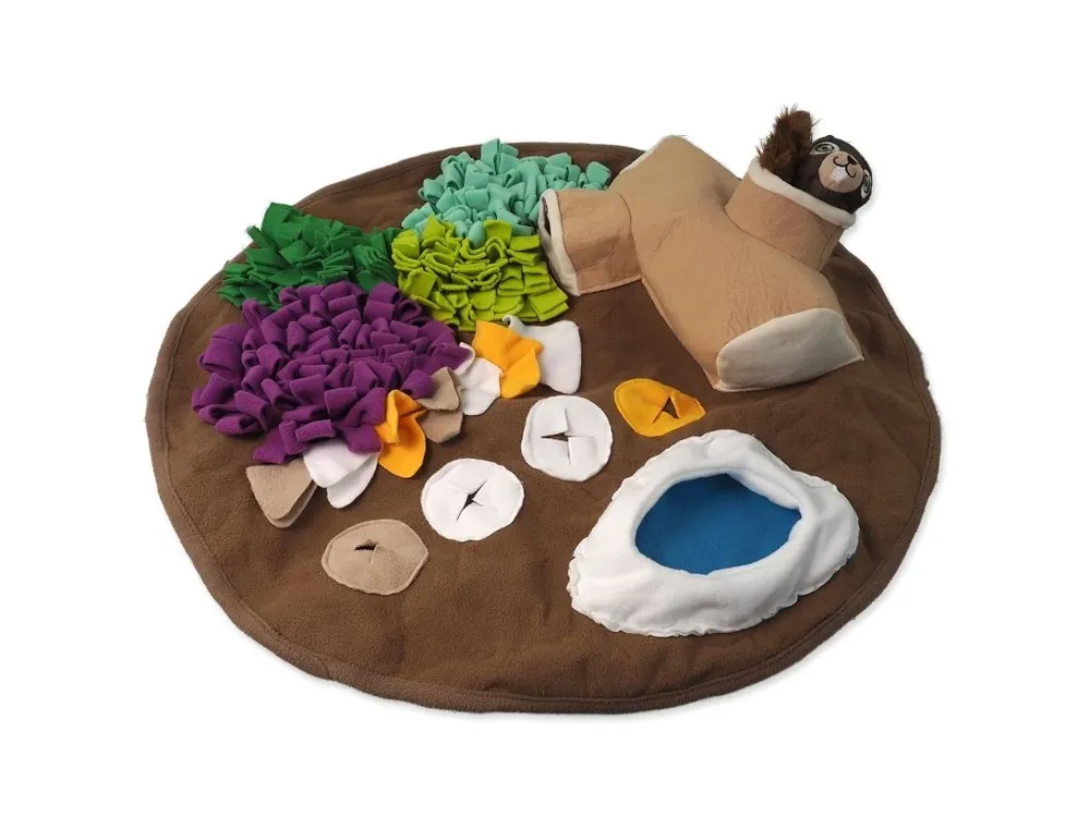 Horká Nabídka Hračka Epic Pet Sniff mat podložka čmuchací s veverkou 70 cm