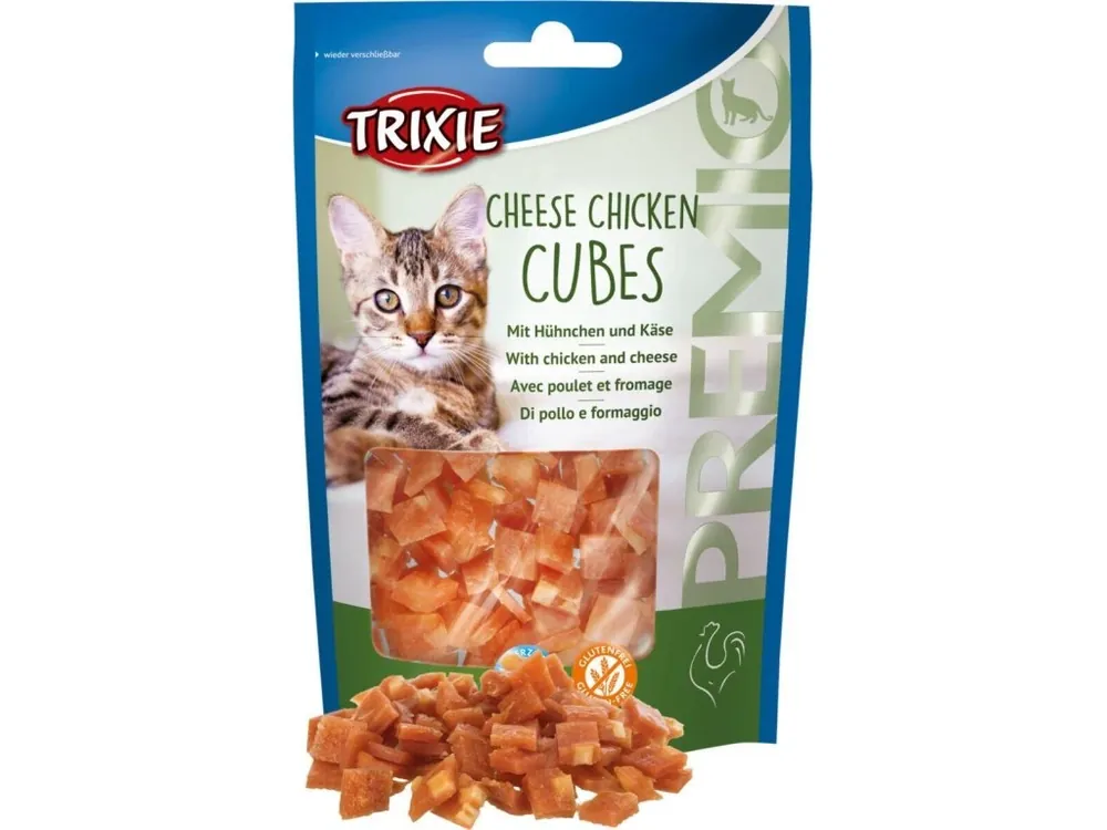 Jen Po Omezenou Doba Premio CHEESE CHICKEN CUBES - kuřecí kostičky se sýrem 50 g