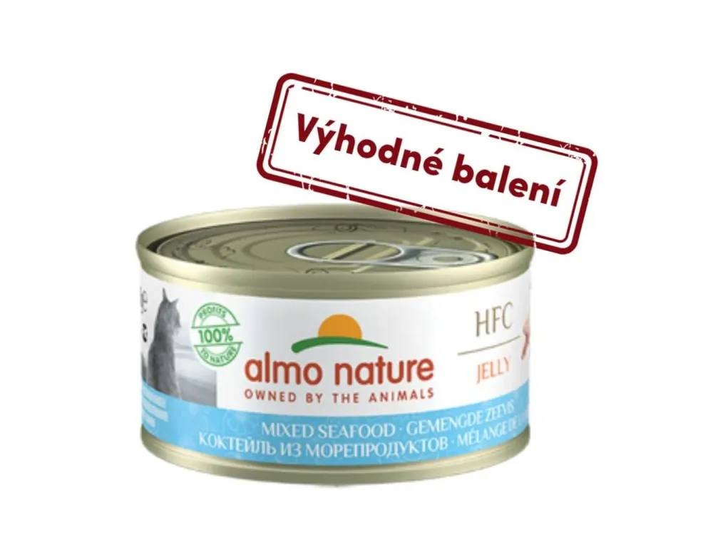 Almo Nature HFC Jelly - Mořské plody 70g výhodné balení 24 ks Bezpečná Platba