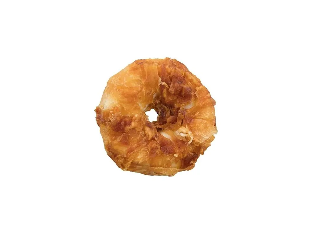 Cenová Bomba DENTAfun žvýkací kroužky s kuřecím masem 6 cm, 2ks/110 g