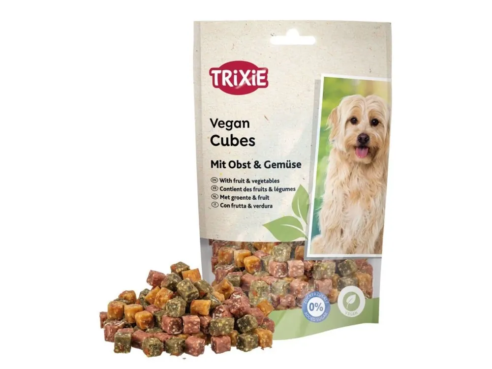 Vegan Cubes, veganské kostičky s ovocem a zeleninou, 100 g Tovární Cena
