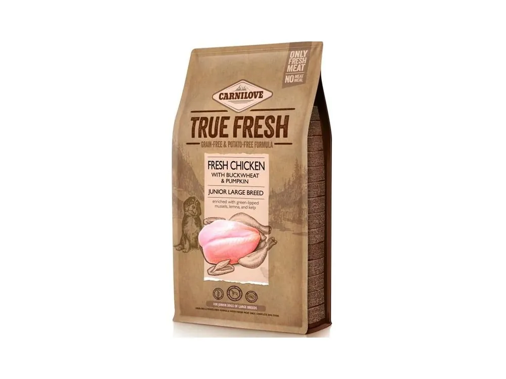 Carnilove Dog True Fresh Chicken Junior Large Breed 1,4 kg Jen Po Omezenou Doba