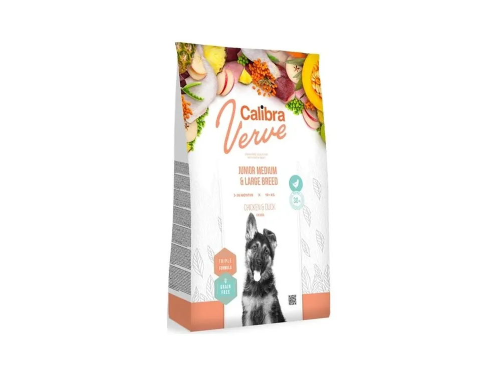 Calibra Dog Verve GF Junior Medium & Large Chicken & Duck 2 kg Koupit Online