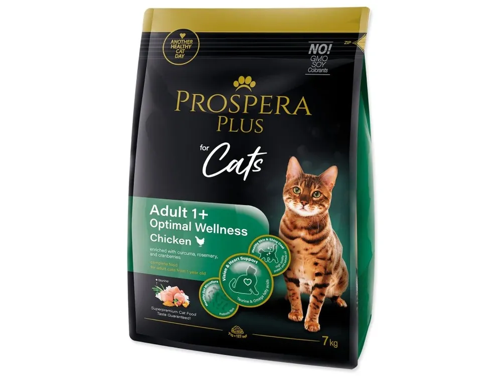 Hit Sezóny Krmivo Prospera Plus Adult 1+ Chicken Optimal Wellness 7kg