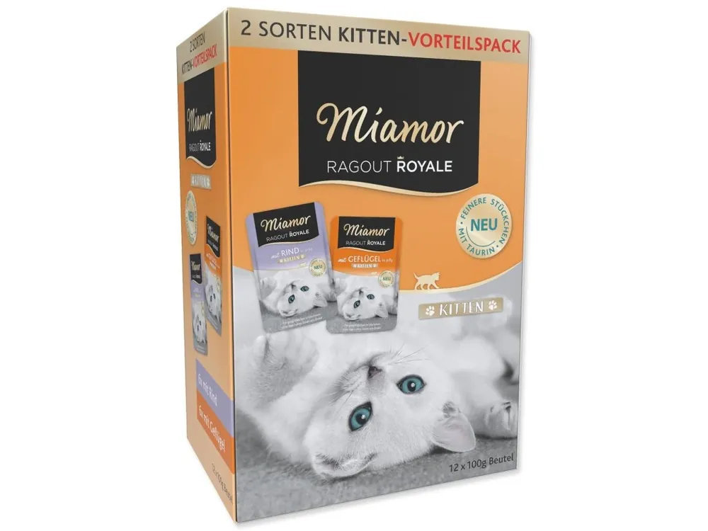 Kapsička Miamor Ragout Royale Kitten v želé Multi 2x6x100g Originální