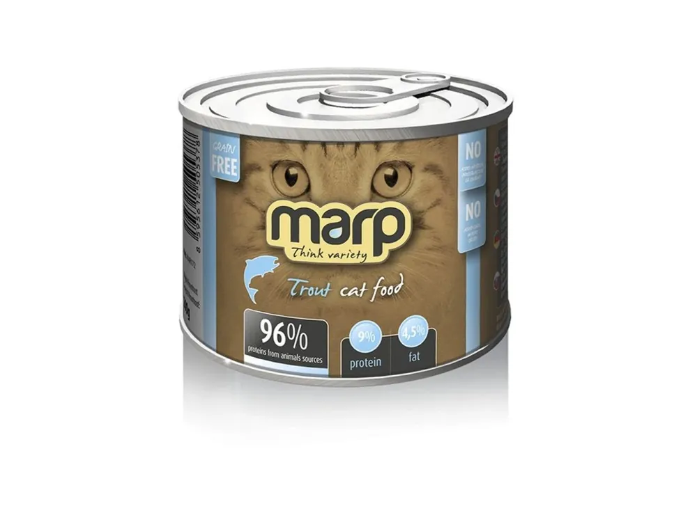 Marp Variety Trout CAT konzerva pro kočky se pstruhem 200 g Omezená Nabídka
