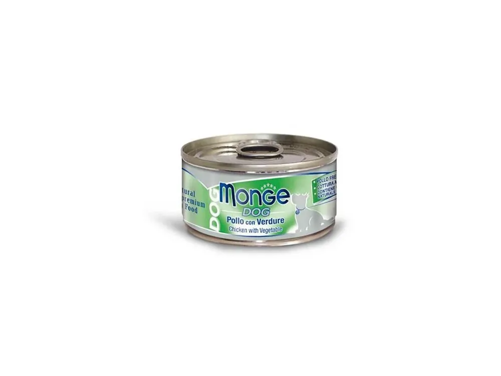 MONGE DOG NATURAL kuřecí maso se zeleninou pro psy 95 g Výhodná Nabídka
