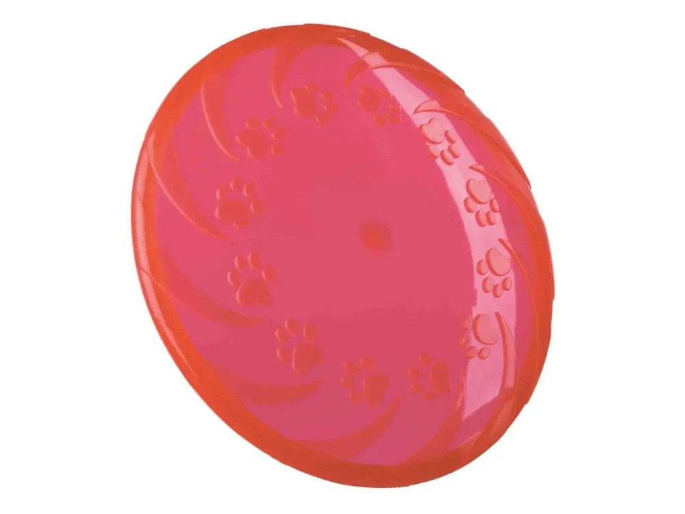 Autentický Létající talíř velký 22 cm, termoplast.guma TPR, robustní