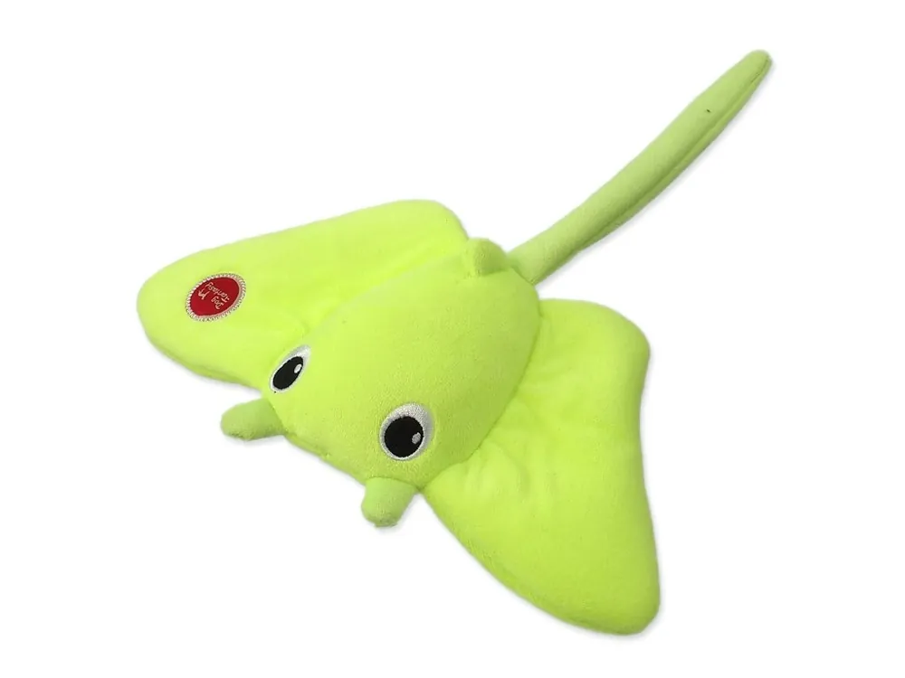Hračka Dog Fantasy Glow rejnok zelený svítící ve tmě 27 cm Vysoce Kvalitní