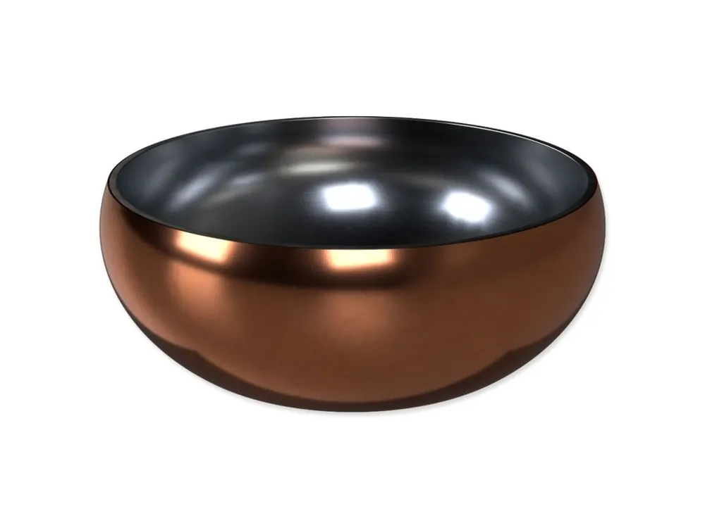 Autentický Miska Dog Fantasy s dvojitou stěnou rosegold 18 cm (1200 ml)