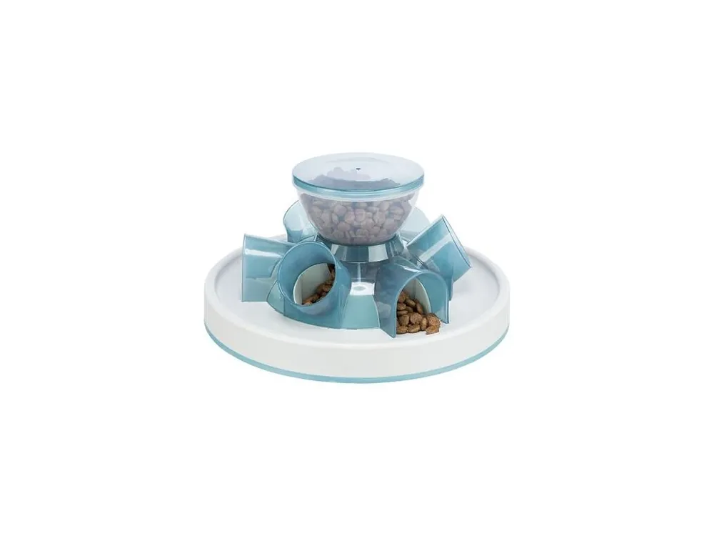Cat Activity Tunnel Feeder - krmítko s tunýlky, ø 28 × 14 cm Ihned K Objednání