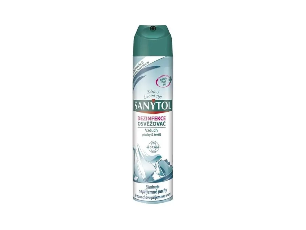 Vysoce Kvalitní Sanytol dezinfekční osvěžovač vzduchu-horská vůně 300 ml