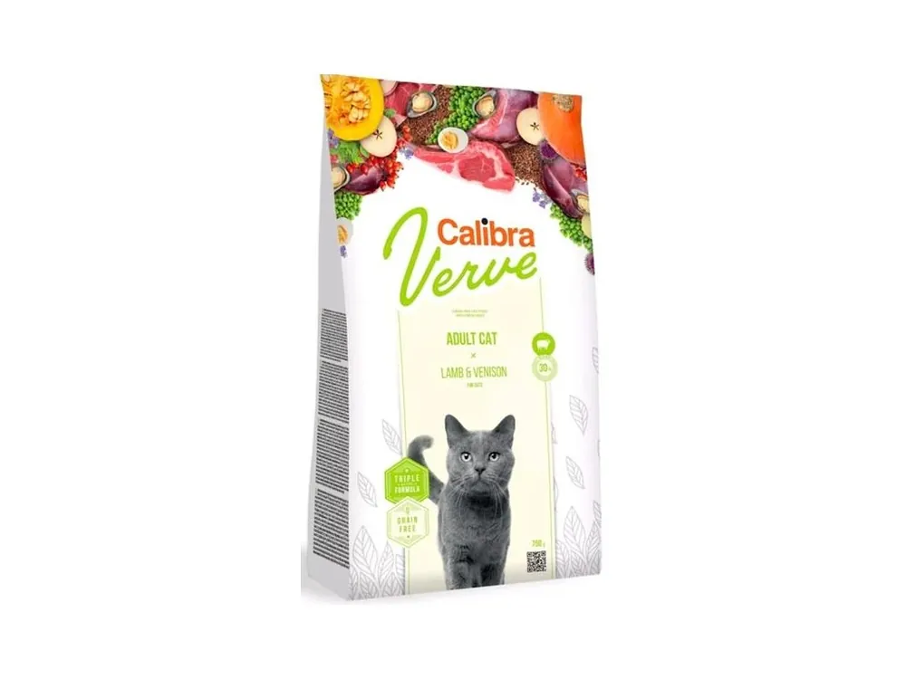 Novinka Calibra Cat Verve Grain Free Adult Lamb&Venison 8+ 750 g