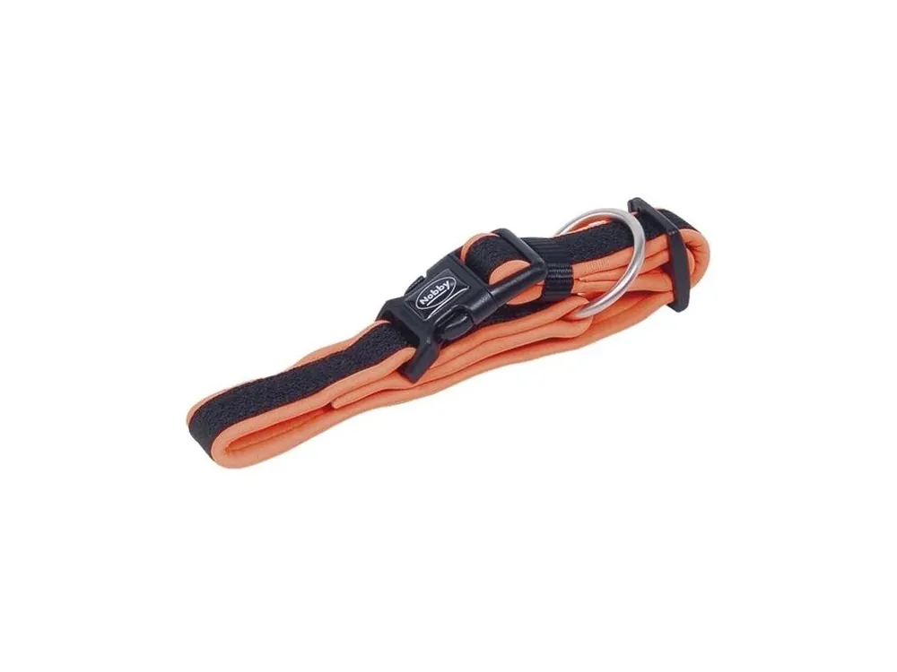 Akce Obojek nylon Mesh Preno 25-35 cm x 15-20 mm oranžový Nobby