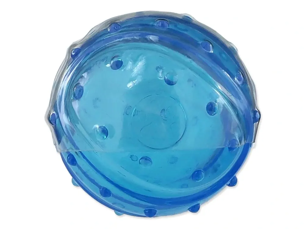 Hračka Dog Fantasy STRONG míček s vůní slaniny modrý 7 cm Omezená Nabídka